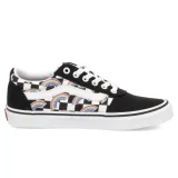 Női szabadidőcipők VANS WM Ward Rainbow Checkerboard multi white · záber 1