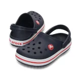 Fiú kroksik (szabadidőcipő) CROCS Crocband Clog Kids navy red · záber 4
