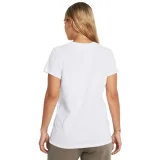 Női rövid ujjú póló UNDER ARMOUR UA Rival Logo SS-WHT · záber 2