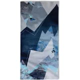 Többfunkciós sál BUFF THERMONET® SYNTH BLUE · záber 2