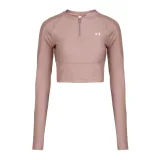 Női hosszú ujjú edzőpóló UNDER ARMOUR UA HG Rib 1 4 Zip · záber 3
