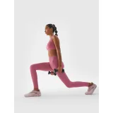 Női leggings 4F TIGHTS FNK-WAW24TFTIF278-53S-DARK PINK · záber 5