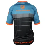 Férfi rövidujjú kerékpáros mez MONDRAKER Enduro Trail Jersey short, black petroleum orange · záber 3