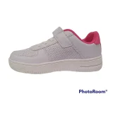 Gyerek szabadidőcipő AUTHORITY KIDS Aysia white reflex pink silver · záber 3