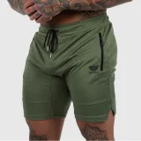 Sportos short Iron Aesthetics Lightning, zöld · záber 1