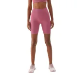 Női edzőnadrágok 4F SHORTS FNK-WAW24TFSHF710-53S-DARK PINK · záber 1