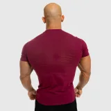 Férfi fitness póló Iron Aesthetics Standard, bordó · záber 5