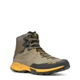 Férfi bokáig érő túracipő teljes bőrből TECNICA Forge Hike MID GTX Ms, dark olive yellow · záber 1
