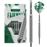Darts szett GOAT Fairway V2 steel 22g 80% gravírozott · záber 1