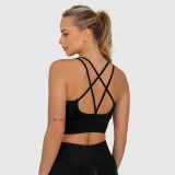 Női sportmelltartó Iron Aesthetics Ultimate, fekete · záber 2