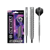 Dart szett Red Dragon steel Rebel 25g gravírozott · záber 2
