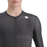 Férfi kerékpáros mez hosszú ujjal SPORTFUL Matchy long sleeve jersey, black · záber 4