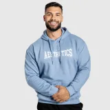 Férfi kapucnis pulóver Iron Aesthetics Frontline, kék · záber 4