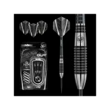 Dart szett Winmau steel BLACKOUT 90% wolfram 24g gravírozott · záber 2