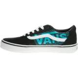 Fiú szabadidőcipők VANS YT Ward Glow Vans Neon blue black · záber 3