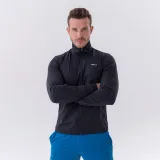 NEBBIA Men‘s Zipper Jacket Control Black · záber 1