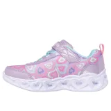 Lány szabadidőcipő SKECHERS Heart Lights Boogie Love K lavender · záber 3
