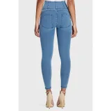 Női jeggings nadrág FREDDY WR.UP® skinny high waist push up jeggings in organic fabric-Blue · záber 4