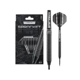 Darts szett steel GOAT Sprocket, 24g, 90% gravírozott · záber 2