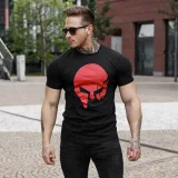 Ultrasoft póló Iron Aesthetics Skull, B&R · záber 2
