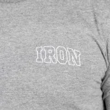 Férfi hosszú ujjú póló Iron Aesthetics Campus, szürke · záber 4