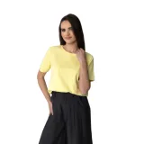 Női rövid ujjú póló VOLCANO TM-LUPINA-PINK · záber 1