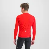 Férfi kerékpáros mez hosszú ujjal SPORTFUL Matchy long sleeve jersey, chili red · záber 3