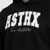Oversized pulcsi Iron Aesthetics ASTHX, fekete · záber 4