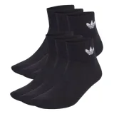 Zoknik ADIDAS ORIGINALS 6 PACK-MID ANKLE SCK-BLACK · záber 1