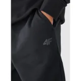 Fiú melegített melegítőnadrágok 4F JUNIOR TROUSERS-JWAW24TTROM761-20S-DEEP BLACK · záber 5