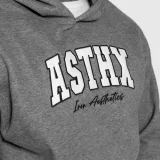 Oversized pulcsi Iron Aesthetics ASTHX, szürke · záber 5