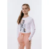 Lány hosszú ujjú póló AUTHORITY KIDS T-WONDERFUL navy · záber 9