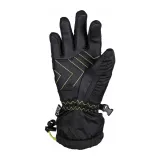 Junior síkes kesztyűk BLIZZARD Reflex junior ski gloves, black green - Pohlavie: Gyerek · záber 3