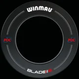 WINMAU FALVÉDŐ DART TÁBLA KÖRÉ FEKETE, PDC · záber 1