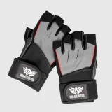Edzőkesztyű Iron Aesthetics Leather Beast, szürke · záber 1