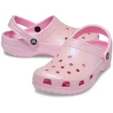 Kroksik (rekreációs cipő) CROCS Classic Glitter Clog flamingo · záber 5