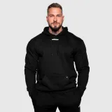Oversize pulóver Iron Aesthetics Cozy, fekete · záber 1