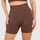 Női sport rövidnadrág Iron Aesthetics Ultimate, barna · záber 2
