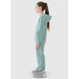 Lány melegítőnadrágok 4F JUNIOR TROUSERS CAS F0950-47S-MINT · záber 4