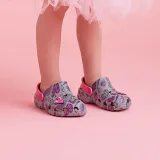 Lányi krokszik (szabadidőcipő) COQUI Little Frog + Amulet grey fuchsia · záber 5