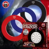 Bull's Pro Dart V2 darts falvédő fekete színben (nagyobb anyagsűrűség, hátul merevített kialakítás) · záber 1