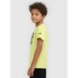 Fiú póló rövid ujjú 4F JUNIOR TSHIRT M2816-73S-LIGHT LEMON · záber 3