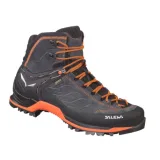 Férfi bokáig érő túracipő SALEWA MTN Trainer Mid GTX asphlat fluo orange · záber 1