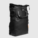 Rolltop hátizsák Iron Aesthetics Urban Pro, fekete · záber 4