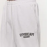 GymBeam Varsity Sweatpants Grey · záber 4