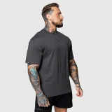 Oversized póló Iron Aesthetics 3D, szürke · záber 3