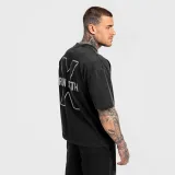 Férfi póló Iron Aesthetics X Washed, fekete · záber 4