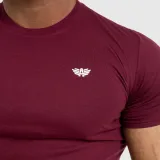 Férfi fitness póló Iron Aesthetics Standard, bordó · záber 4