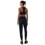 Női edzőnadrágok 4F TROUSERS FNK F1066-WMM00TFTRF1066-20S-DEEP BLACK · záber 3