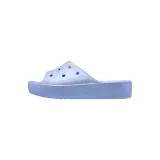 Női papucsok (strandcipők) CROCS Classic Platform Glitter Slide W moon jelly · záber 3